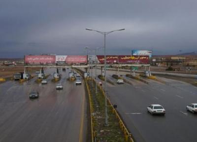 مسدود شدن آزادراه مشهد، باغچه به علت انفجار
