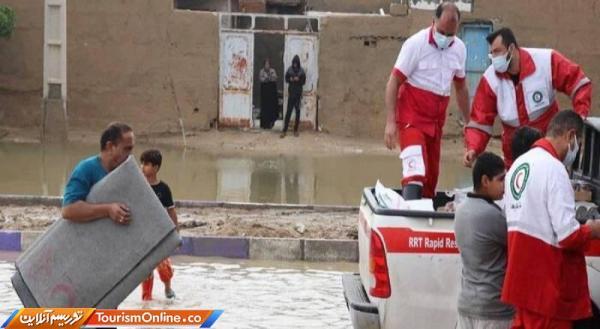 افزایش شمار حادثه دیدگان در سیل و آب گرفتگی، امدادرسانی افزایش شمار حادثه دیدگان در سیل و آب گرفتگی، امدادرسانی به 792 نفر